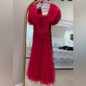 &Merci Fuchsia dress